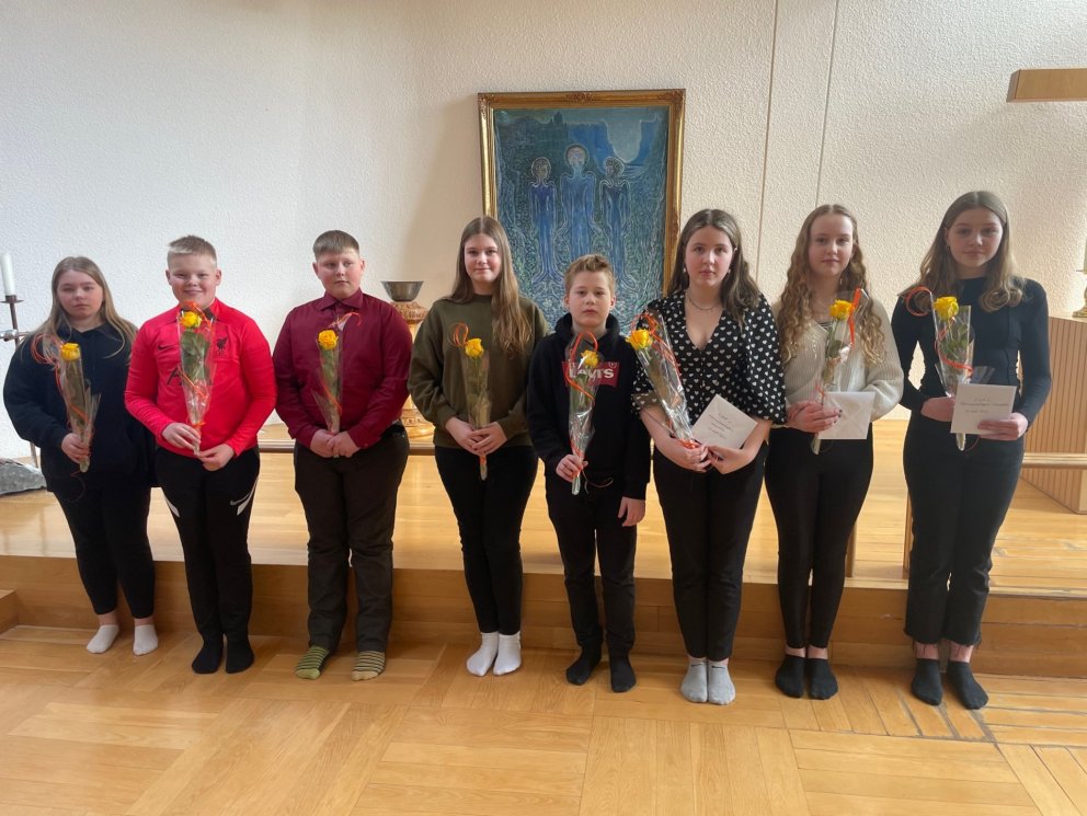 Framsagnarkeppni 7. bekkjar