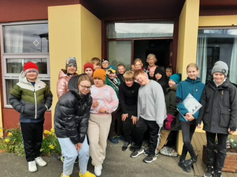 Stína Gísladóttir lestraramma 80 ára